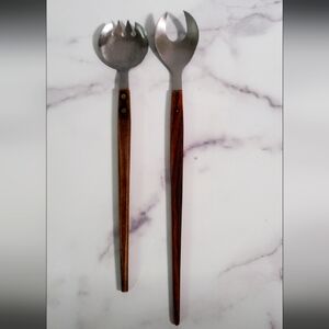 Pair Of 1960s MCM Salad/ Servers
